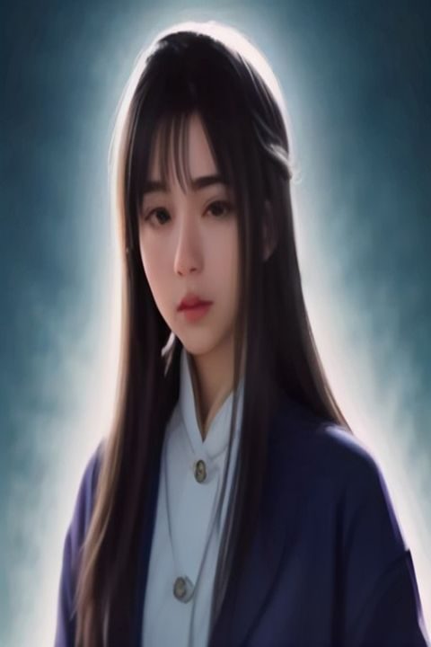 《高三爱情故事》短剧官方海报，男女主角在高中走廊背景下相视而立，酒红色调青春情感氛围