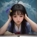 虚构主演陈晓阳饰演林以宁，校园学委角色