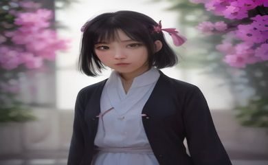 高三男生在操场边倚着栏杆望向远处，校服随风微动，高考备考青春爱情情感配图